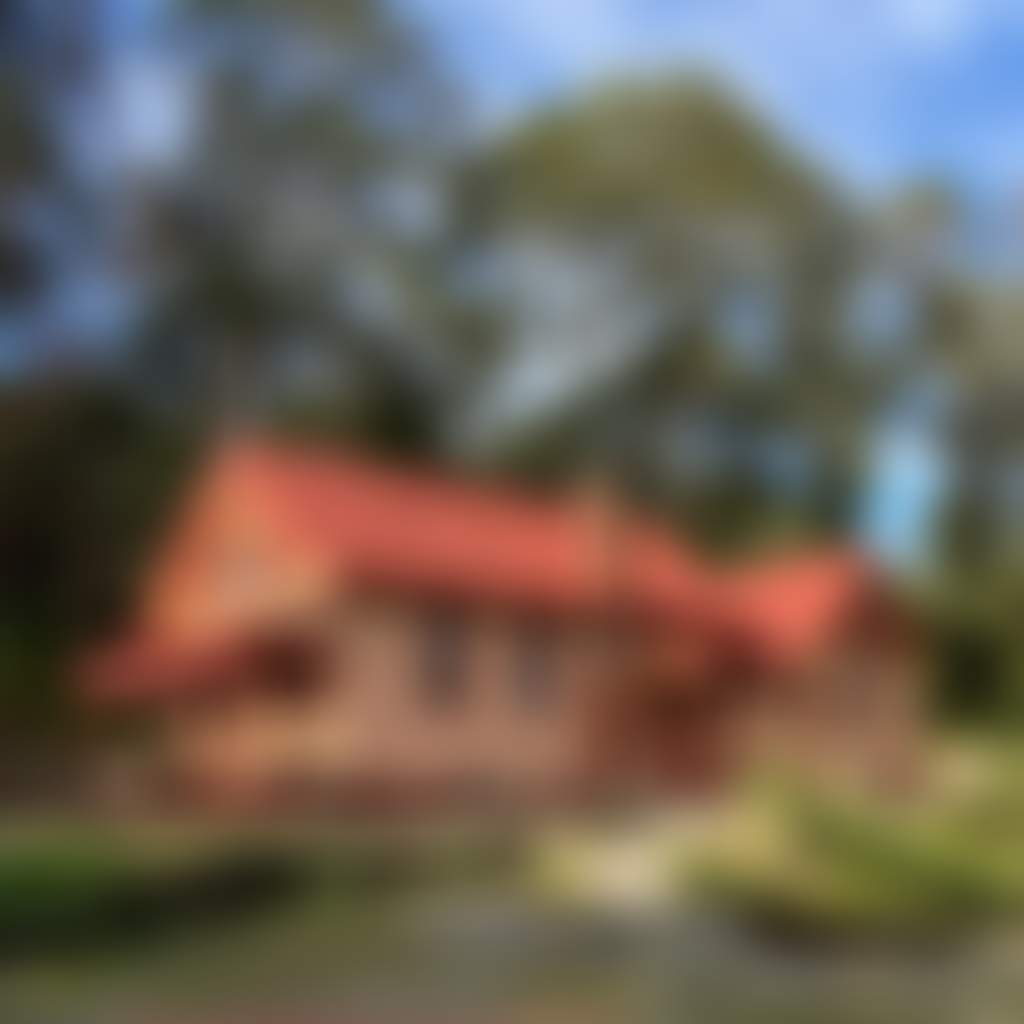 Coal Creek Community Park Museum courthouse in heritage park at Korumburra