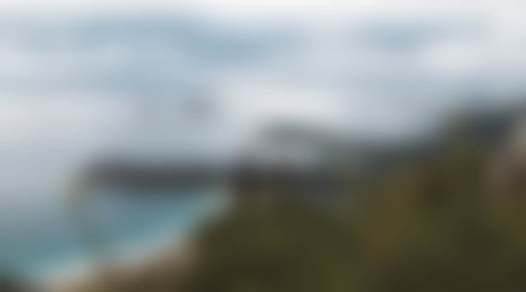 Couple at summit of Mt Oberon Wilsons Promontory crop