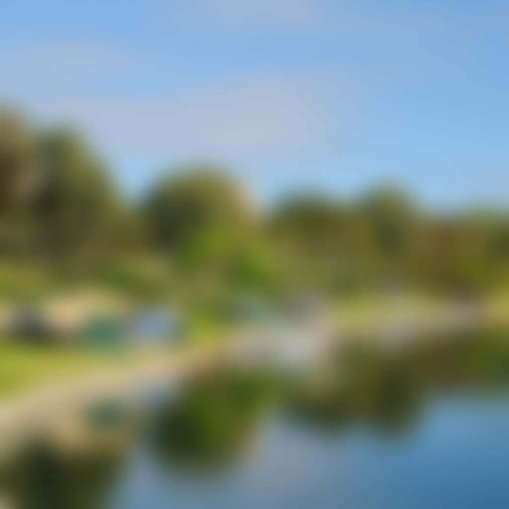 Mallacoota Caravan Park camping by the lake