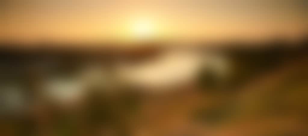 Sunset over the Avon River in Stratford