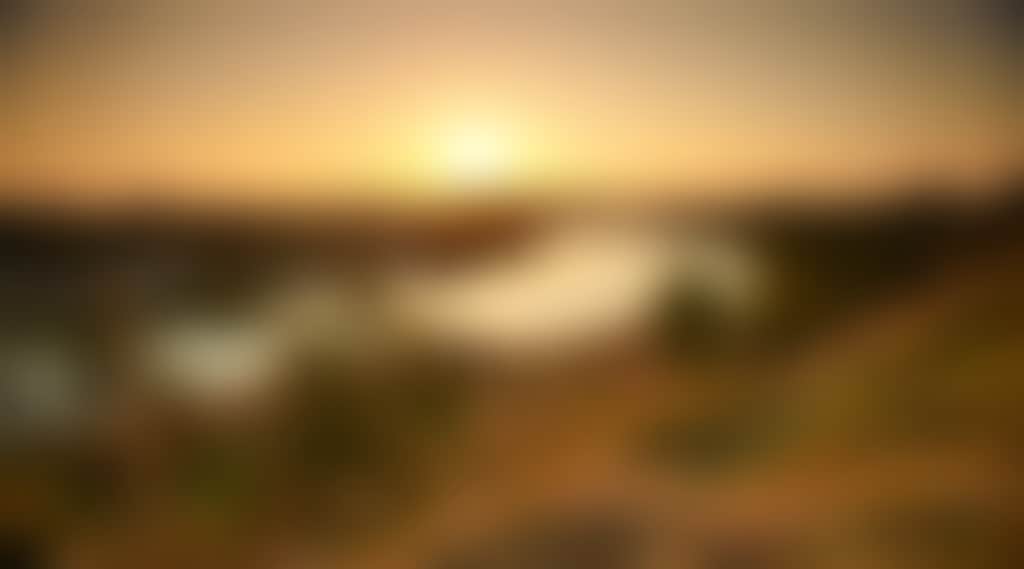 Sunset over the Avon River in Stratford