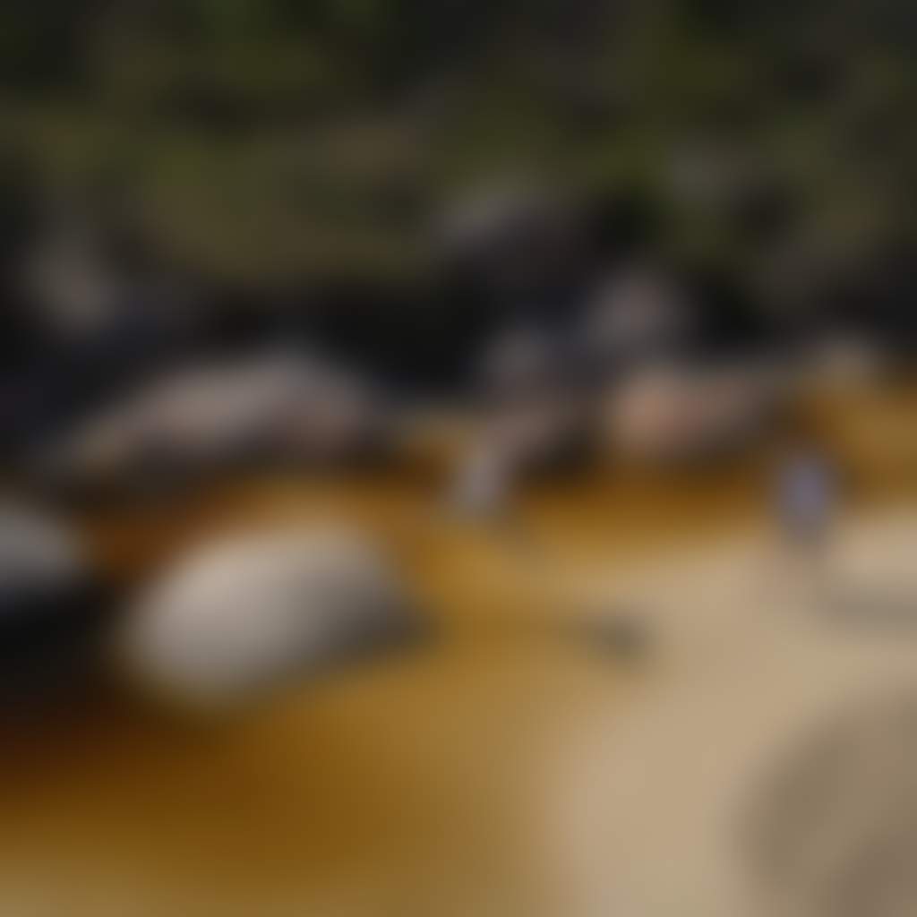 Woman Jumping off Rock onto Sand with Partner at Wilsons Prom