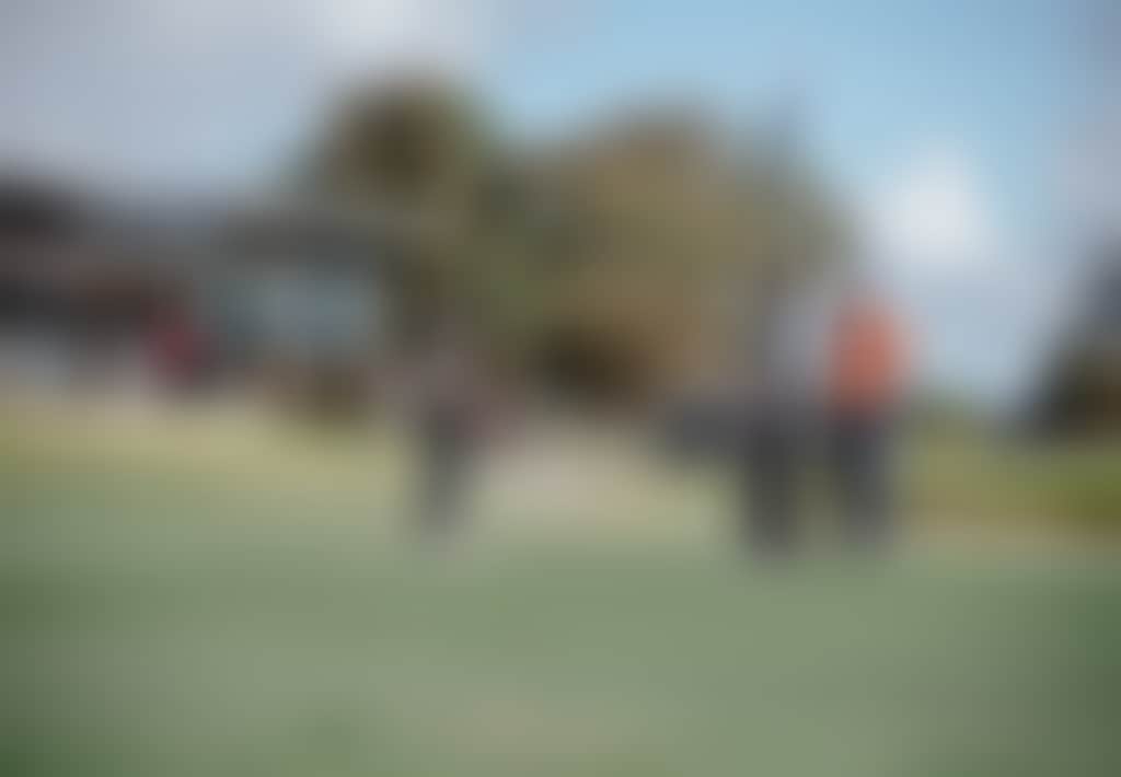 Metung Country Club nine hold golf course people on the green