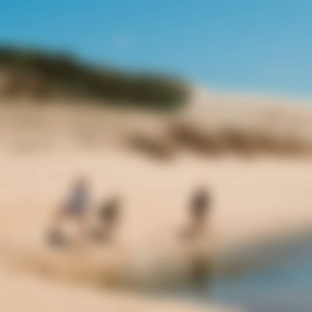 Powlett River children playing along river