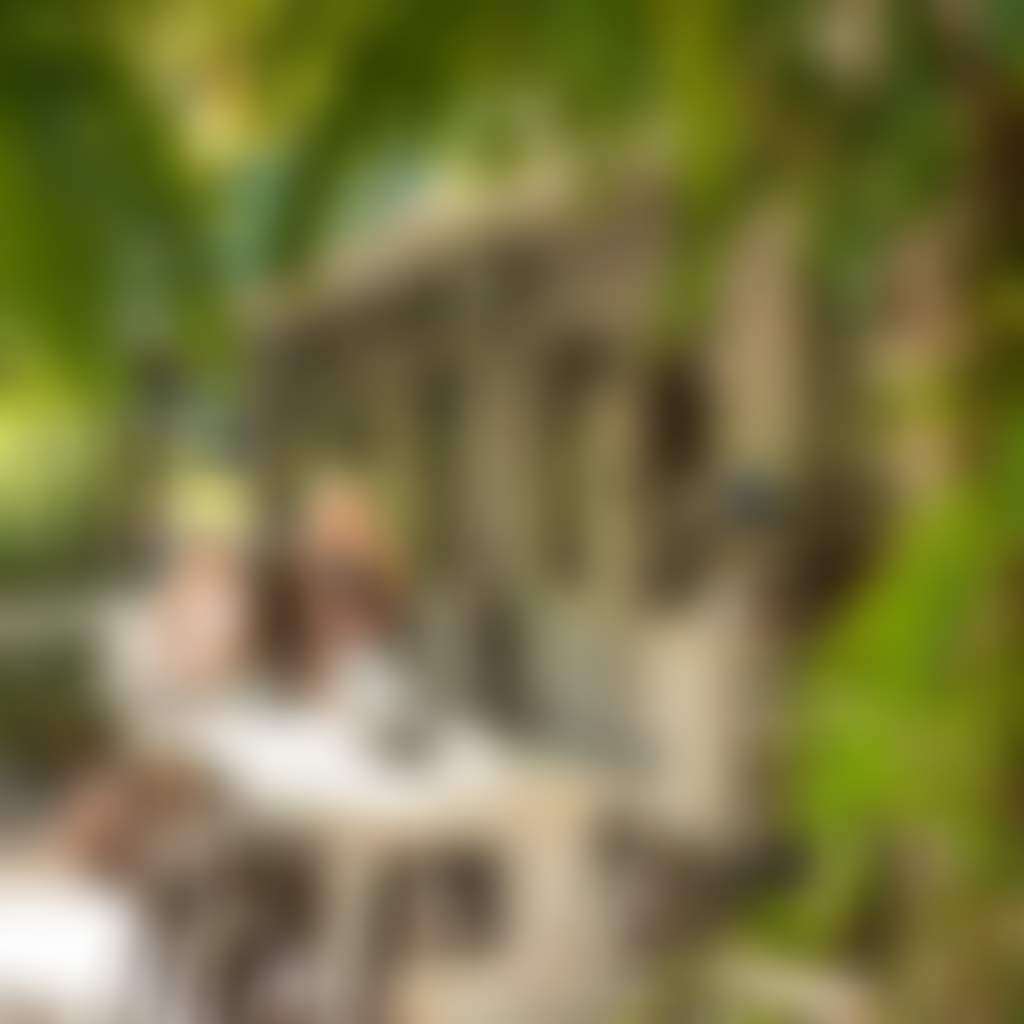 Cafe Stellina Traralgon waitress standing at table with customers outside