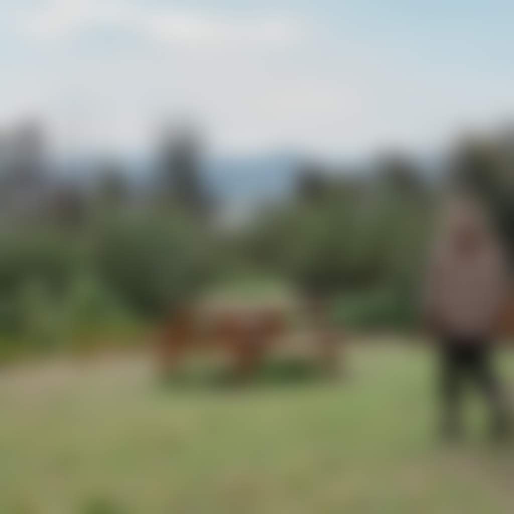 Woman walking to picnic table at One Tree Hill near Buchan 1