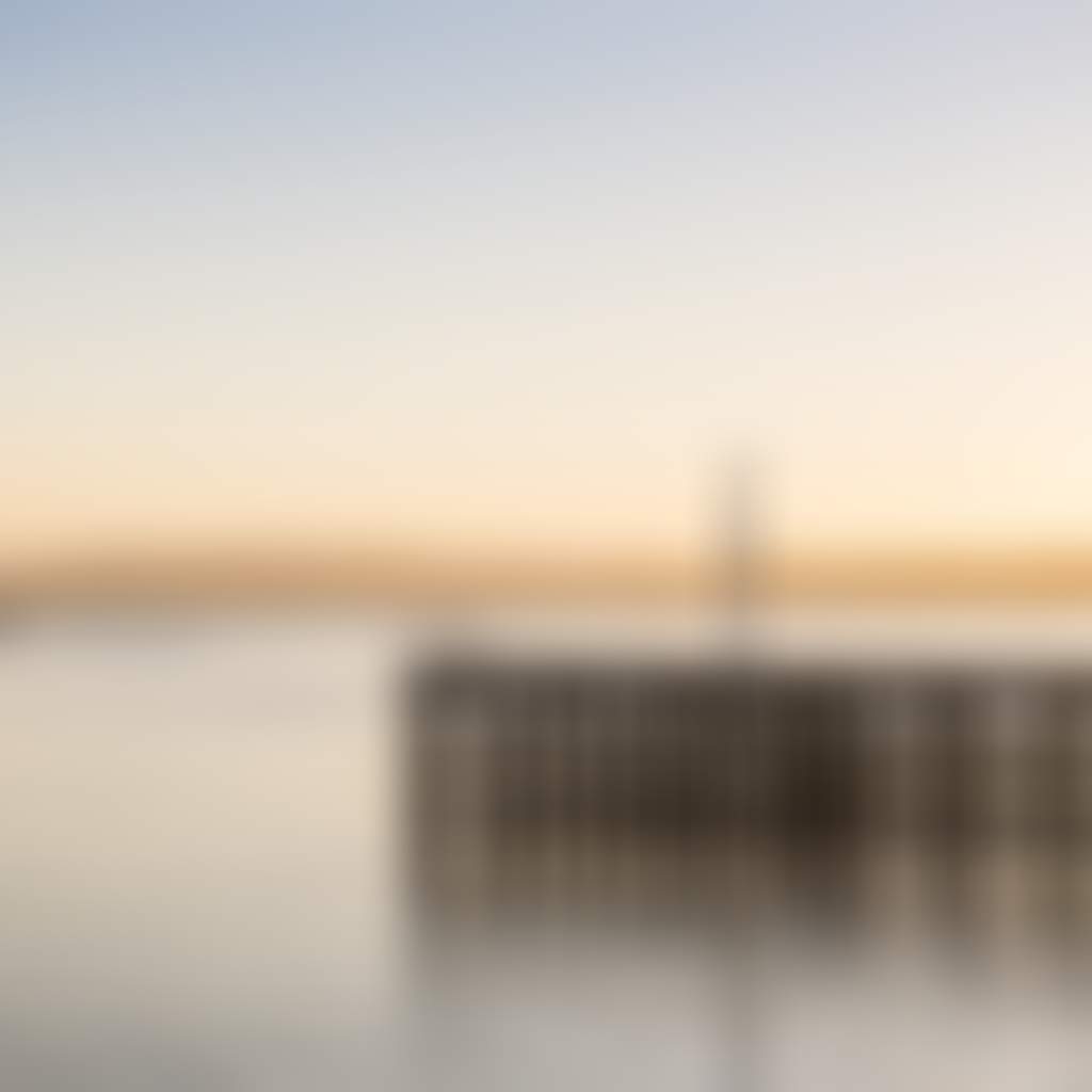 Pier at sunset in Newhaven