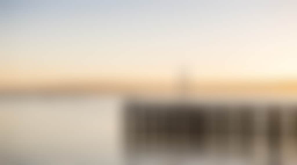 Pier at sunset in Newhaven
