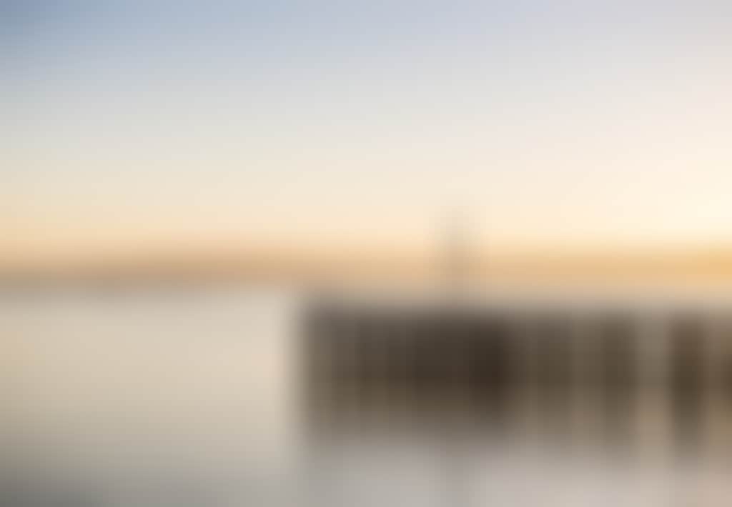 Pier at sunset in Newhaven
