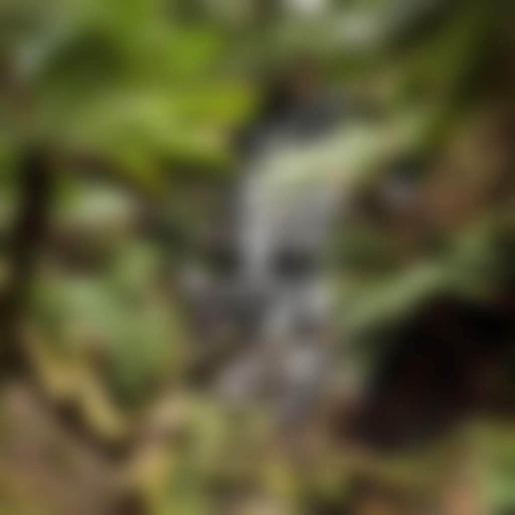 Cyathea Falls waterfall on the Tarra Valley Rainforest Walk Tarra Bulga National Park