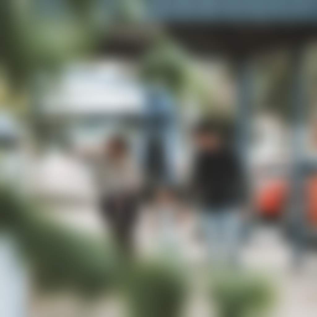 Family walking down Meeniyan Main Street