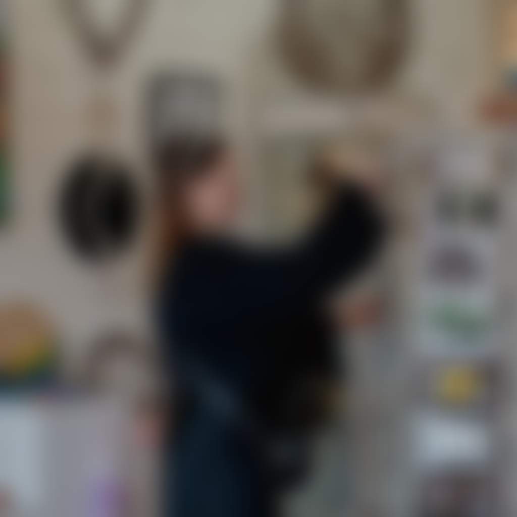 Person browsing in shop at Bruthen Visitor Information Centre