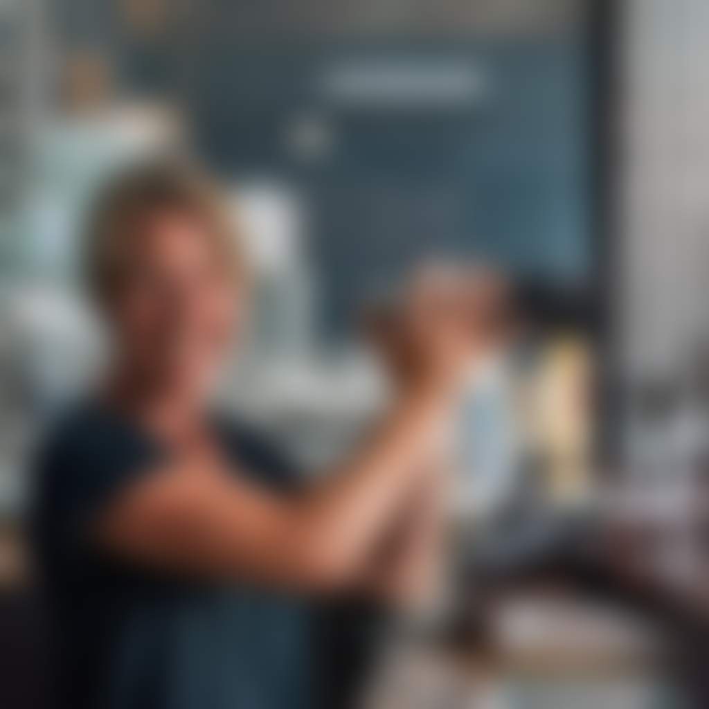 Mates Gin owner behind the bar Wonthaggi