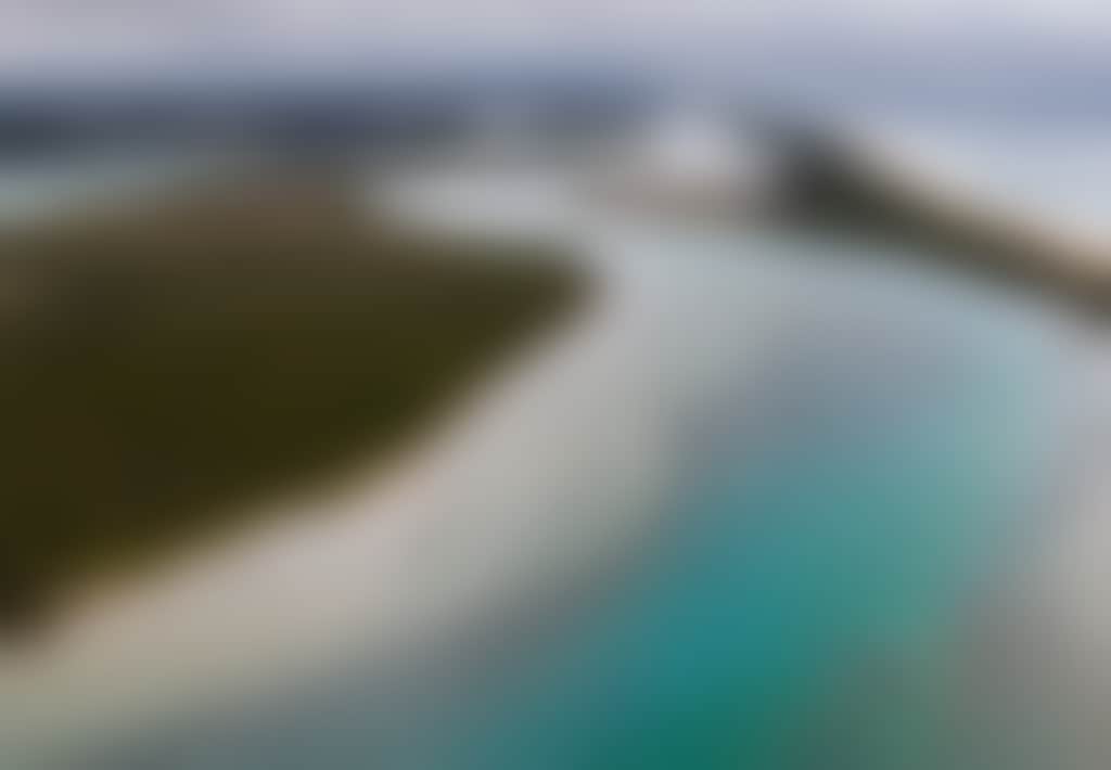 Aerial view of Gippsland Lakes near Lakes Entrance 1