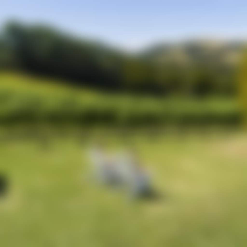 People lounging on deck chairs by the vines at Waratah Hills Winery