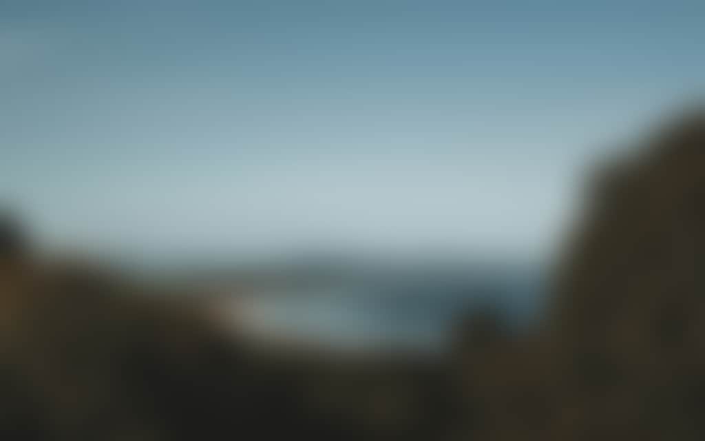 Waratah Bay view from the hill over the sea