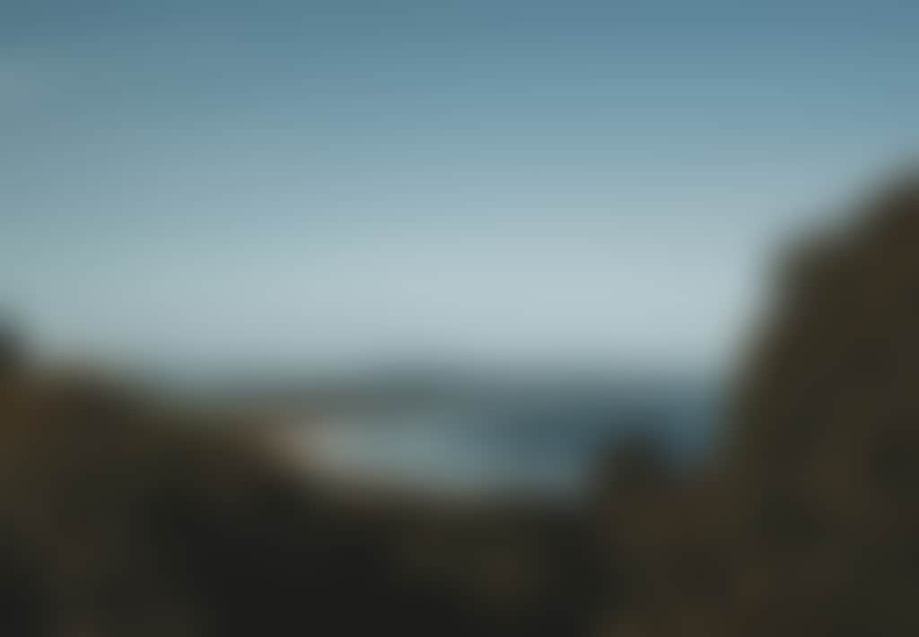 Waratah Bay view from the hill over the sea