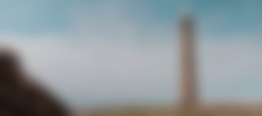 Gabo Island Lighthouse and brick wall