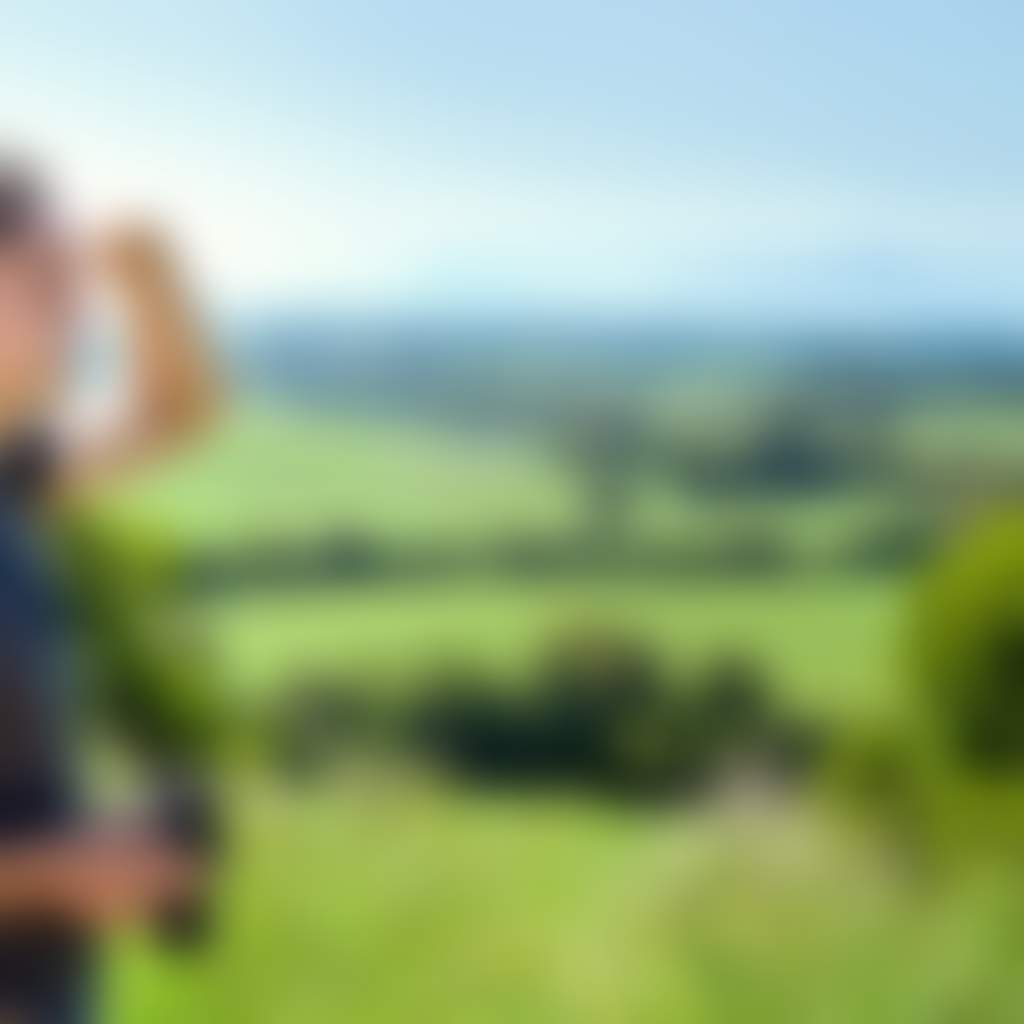 Great Southern Rail Trail walker with Camera