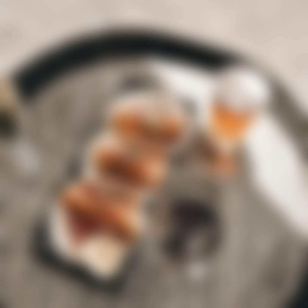The Invy Espy Hotel Inverloch view of drinks and tacos on barrell