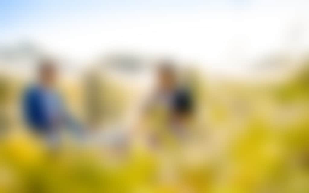 Couple drinking in vines at Phillip Island Winery