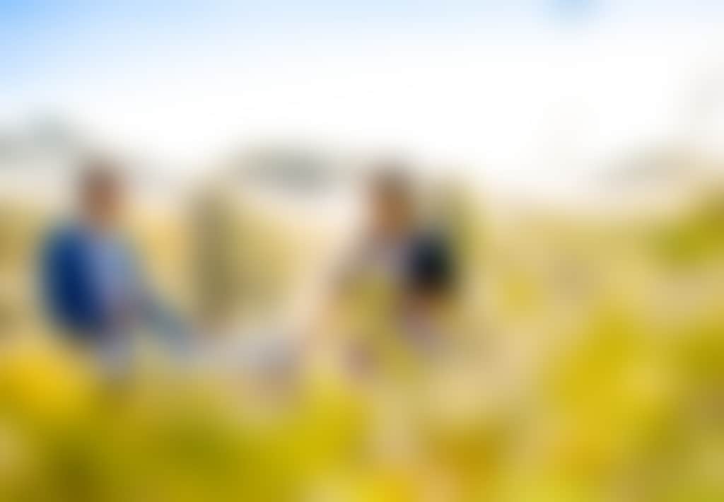 Couple drinking in vines at Phillip Island Winery