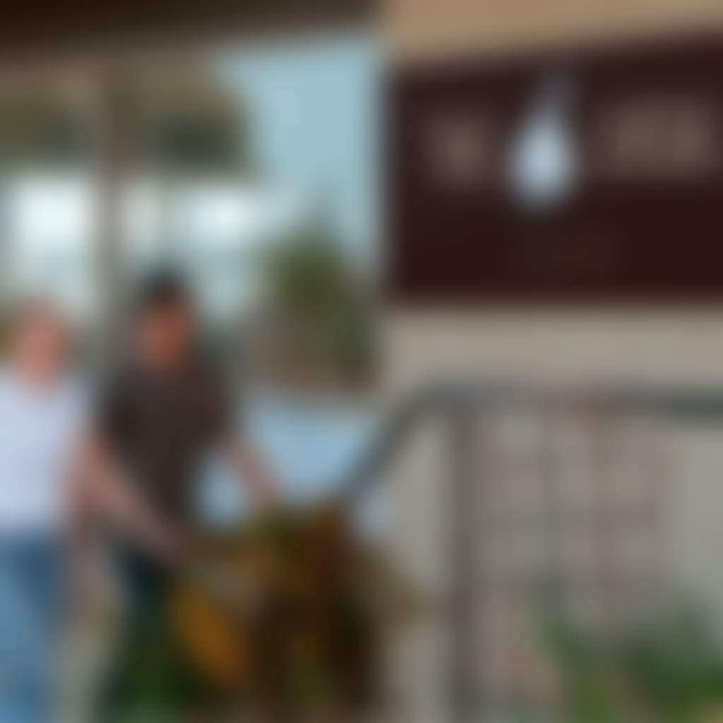 The Local Marlo couple walk into pub with sign