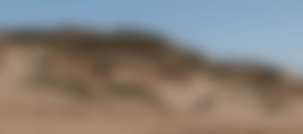 Playing at the foot of the sand dunes at Venus Bay