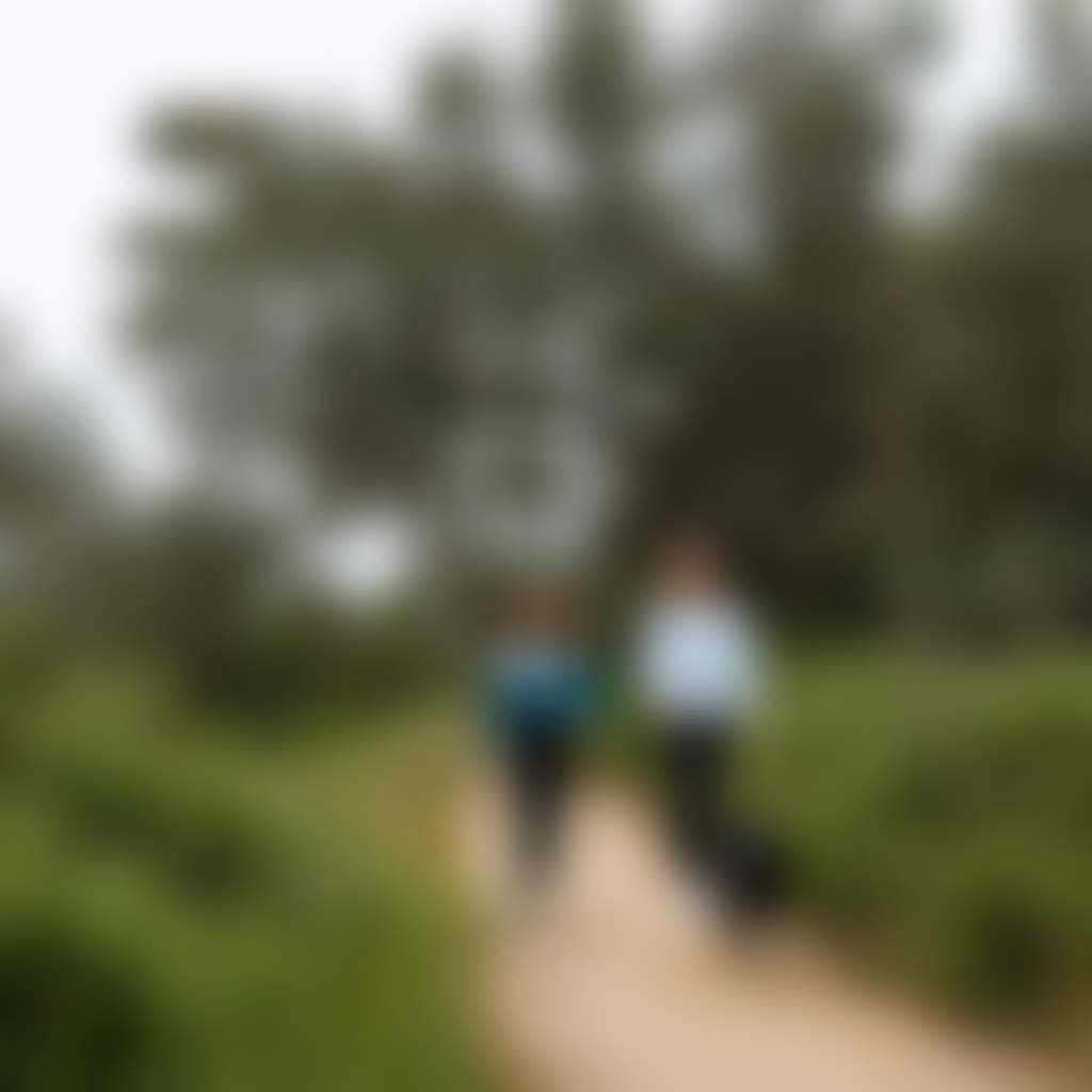 Corinella Walking Track 2 people walking dog along track