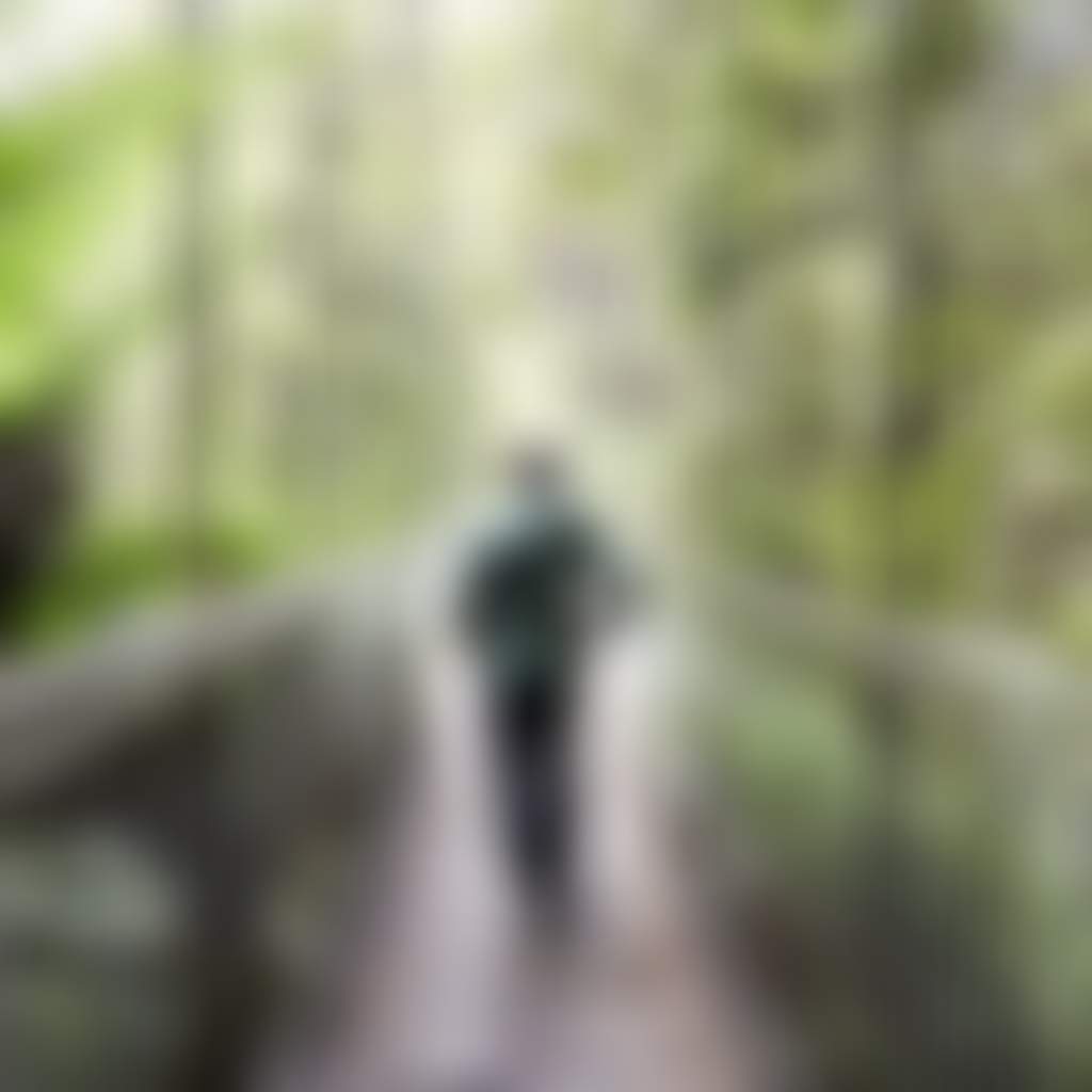 Corrigan Bridge Man on bridge
