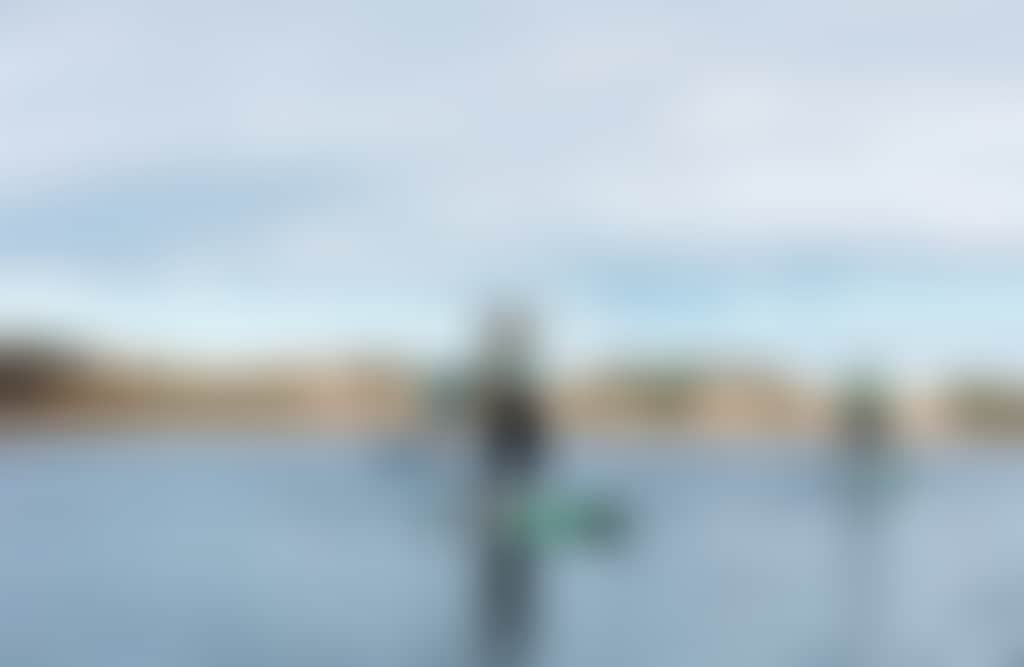 Three paddle boarders at Cape Conran East Gippsland