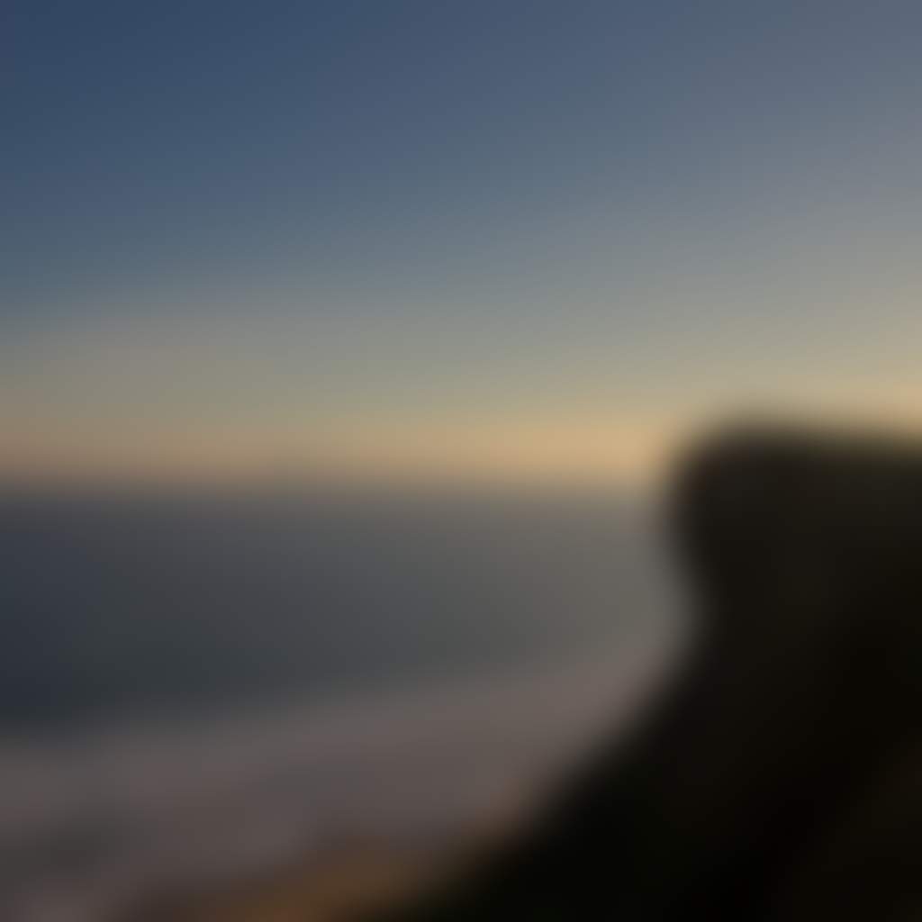 George Bass Coastal Walk Person on a Cliff from a distance near Kilcunda
