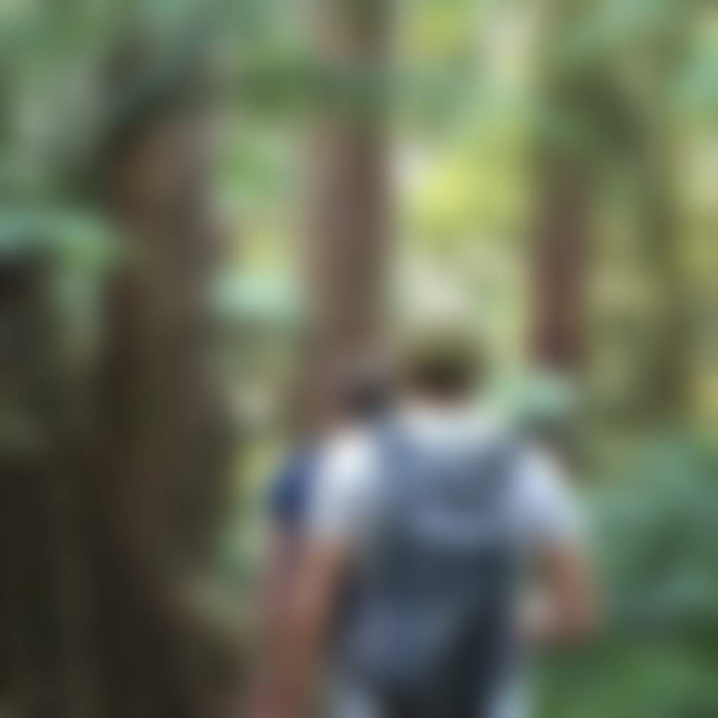 Men hiking in Mt Worth State Park