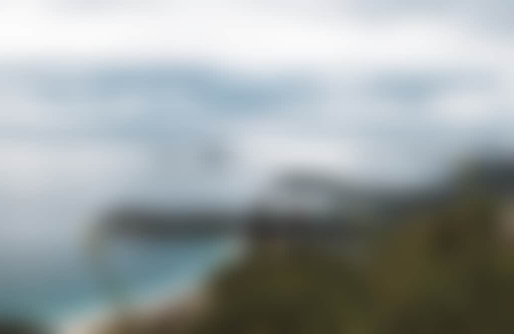 Couple on Mt Oberon Summit at Wilsons Promontory