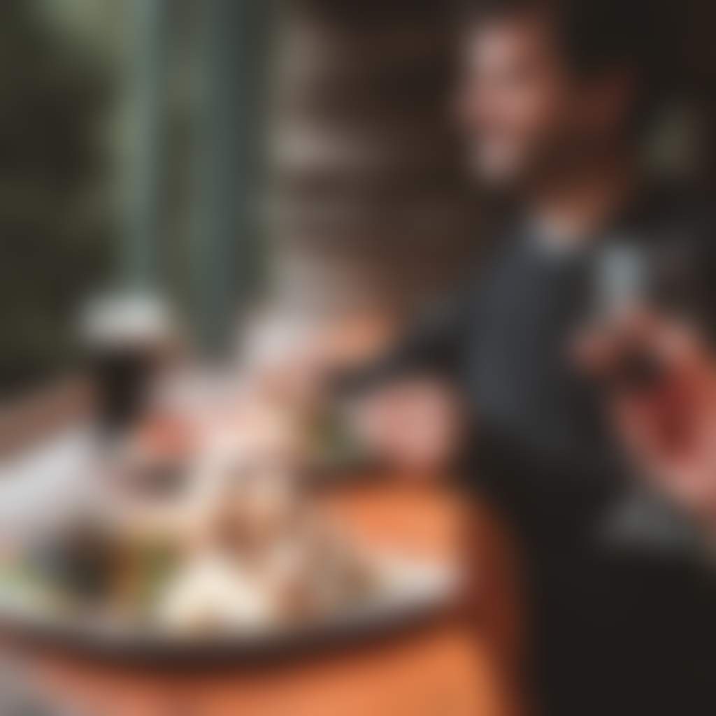 Noojee Pub couple dining outdoors on parma and pub meals
