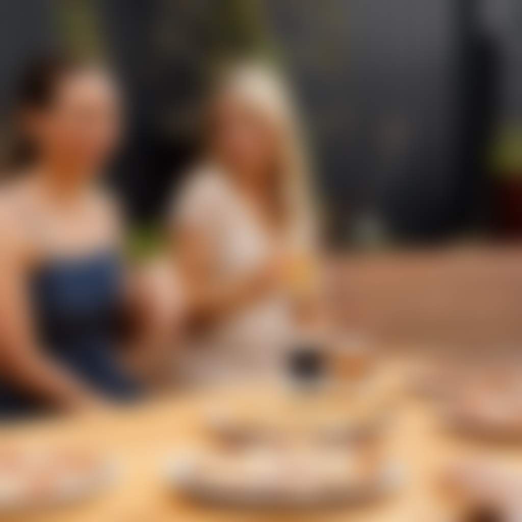 Burra Brewing Co Women outside table with Pizza and beer at Brewery in Korumburra