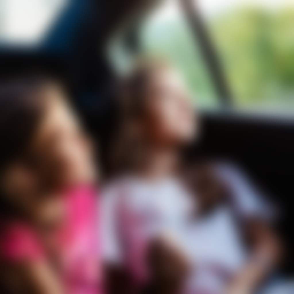Walhalla Mountain Rivers kids in backseat of car road trip family adventure