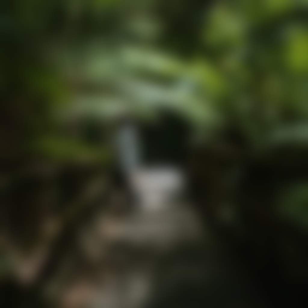 Woman in hat standing on bridge in Mount Worth State Park Strzelecki Ranges