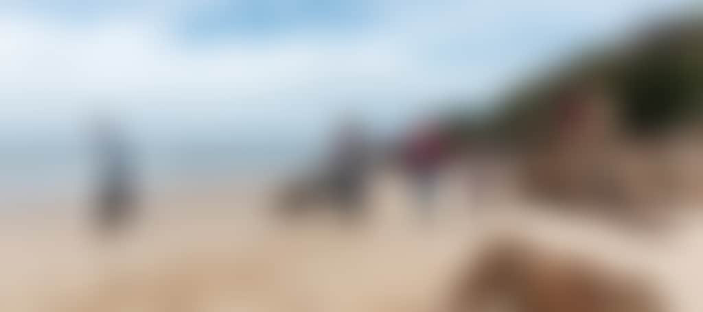 Cape Conran Family walking beach