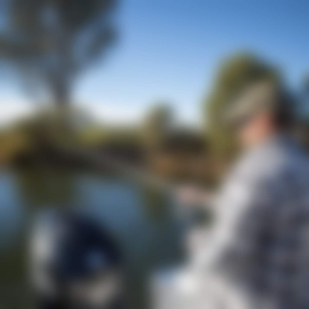 Lakes Entrance man fishing from boat on the water