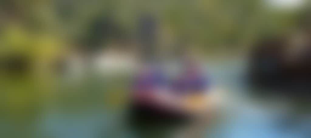 Group White Water Rafting on calm green waters on the Mitta Mitta River 1