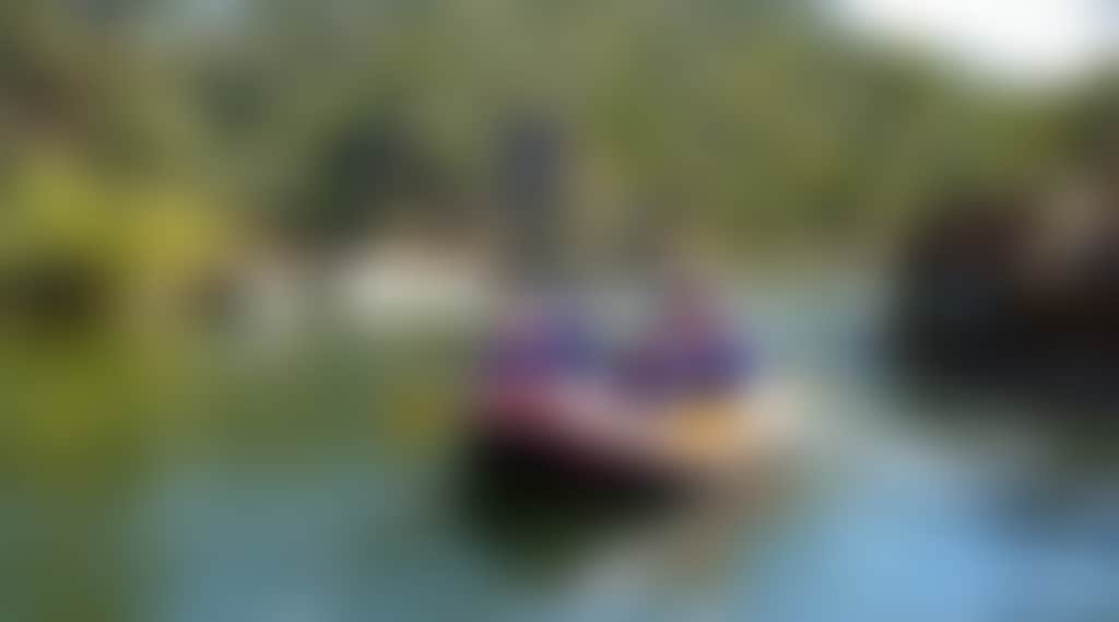Group White Water Rafting on calm green waters on the Mitta Mitta River 1