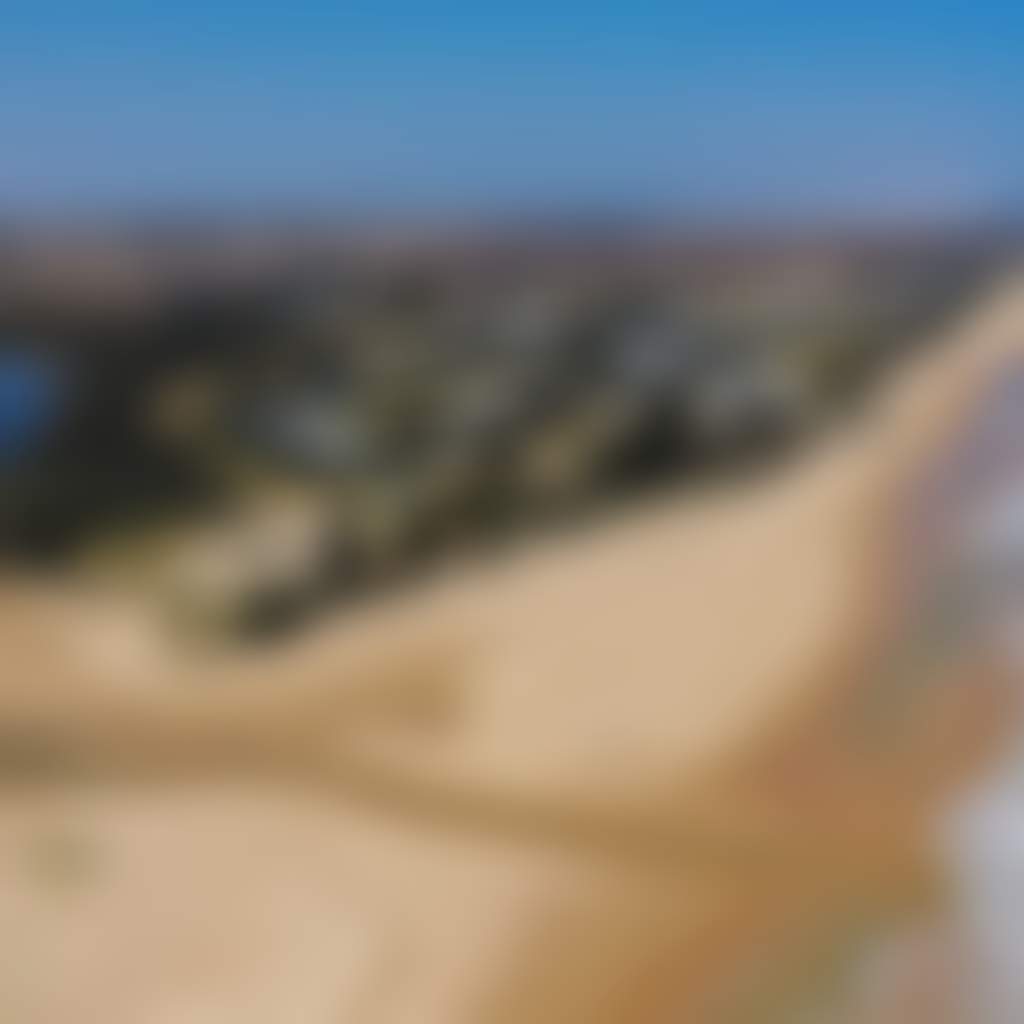 Aerial view of Seaspray Merrimans Creek meets Ninety Mile Beach