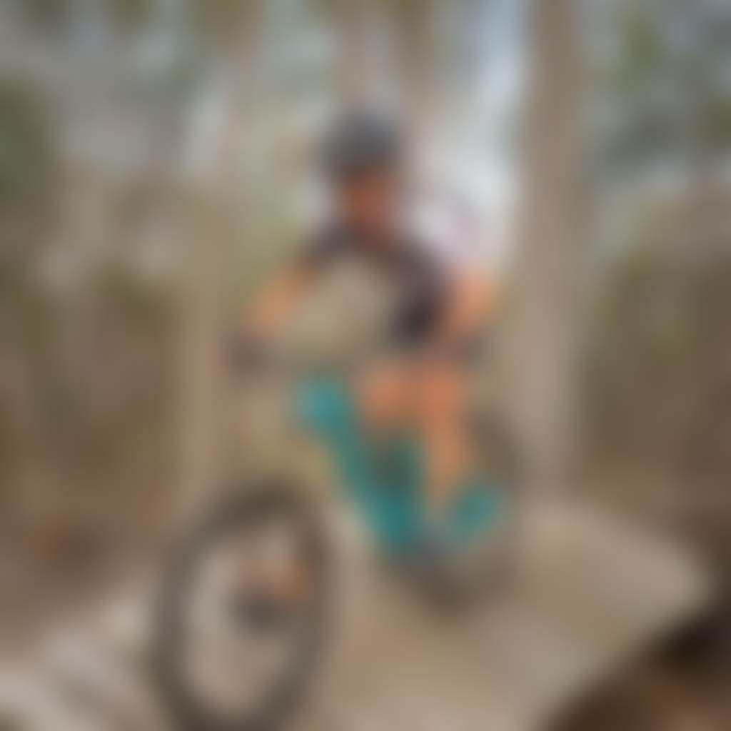 Womon on track at Blores Hill MTB Park