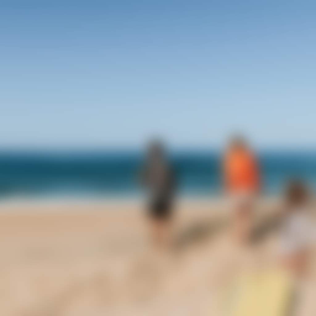 Corringle Slips family on beach
