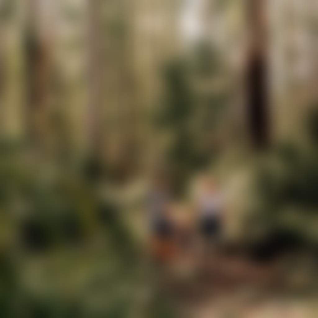 Morwell River Falls family on walk surrounded by bush