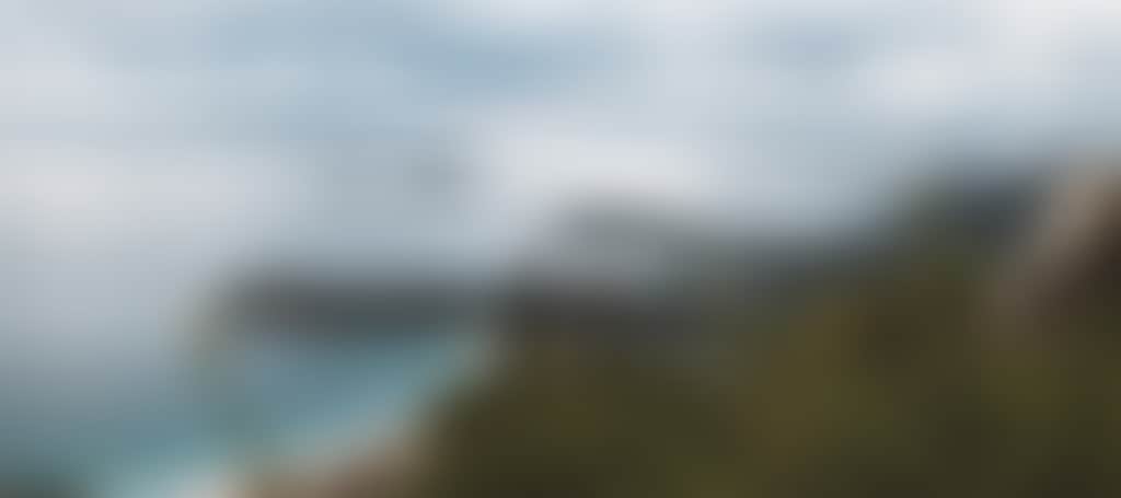 Couple looking at each other on Mt Oberon Wilsons Promontory
