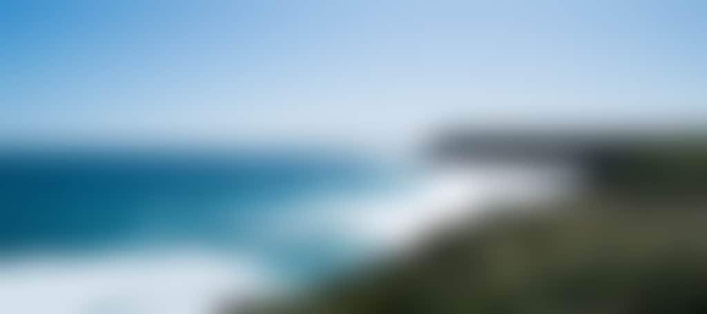 View of beach coastline in Phillip Island