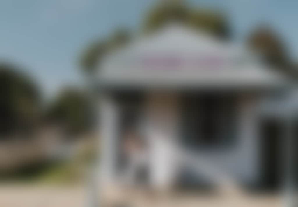 Yinnar girls walking past Matchbox Gallery