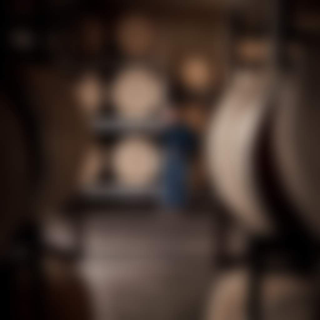 Lightfoot Sons barrel room at the cellar door in the winery near Bairnsdale
